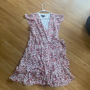 Banana republic wrap work dress size 10!